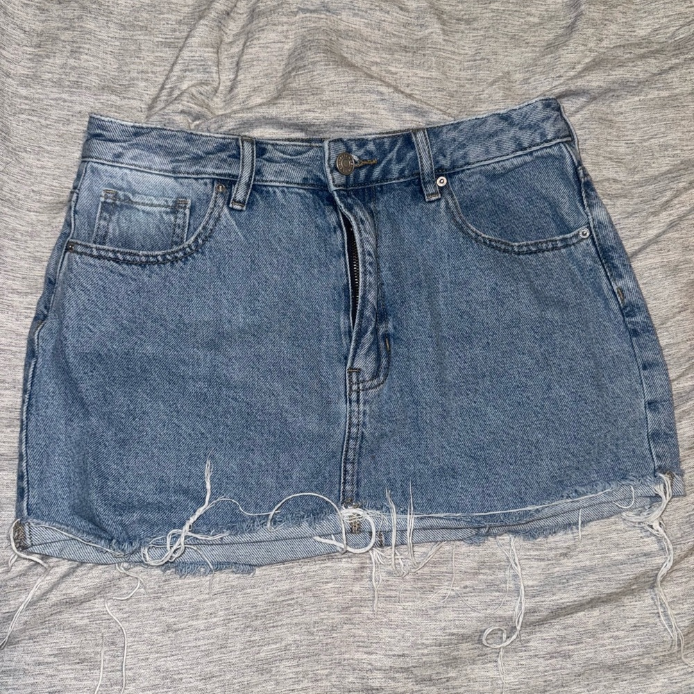 PacSun Blue Casual Mini Skirt